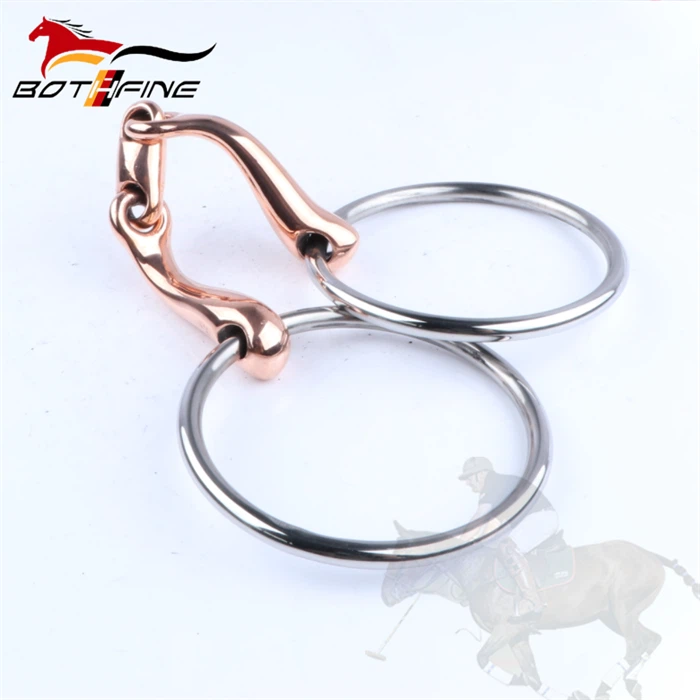 Copper Mouth Oval Link Loose Ring Snaffle Bit Manufacturer Copper Mouth Oval Link Loose Ring Snaffle Bit Manufacturer